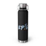 EP!C™ Copper Core Water Bottle - White Logo