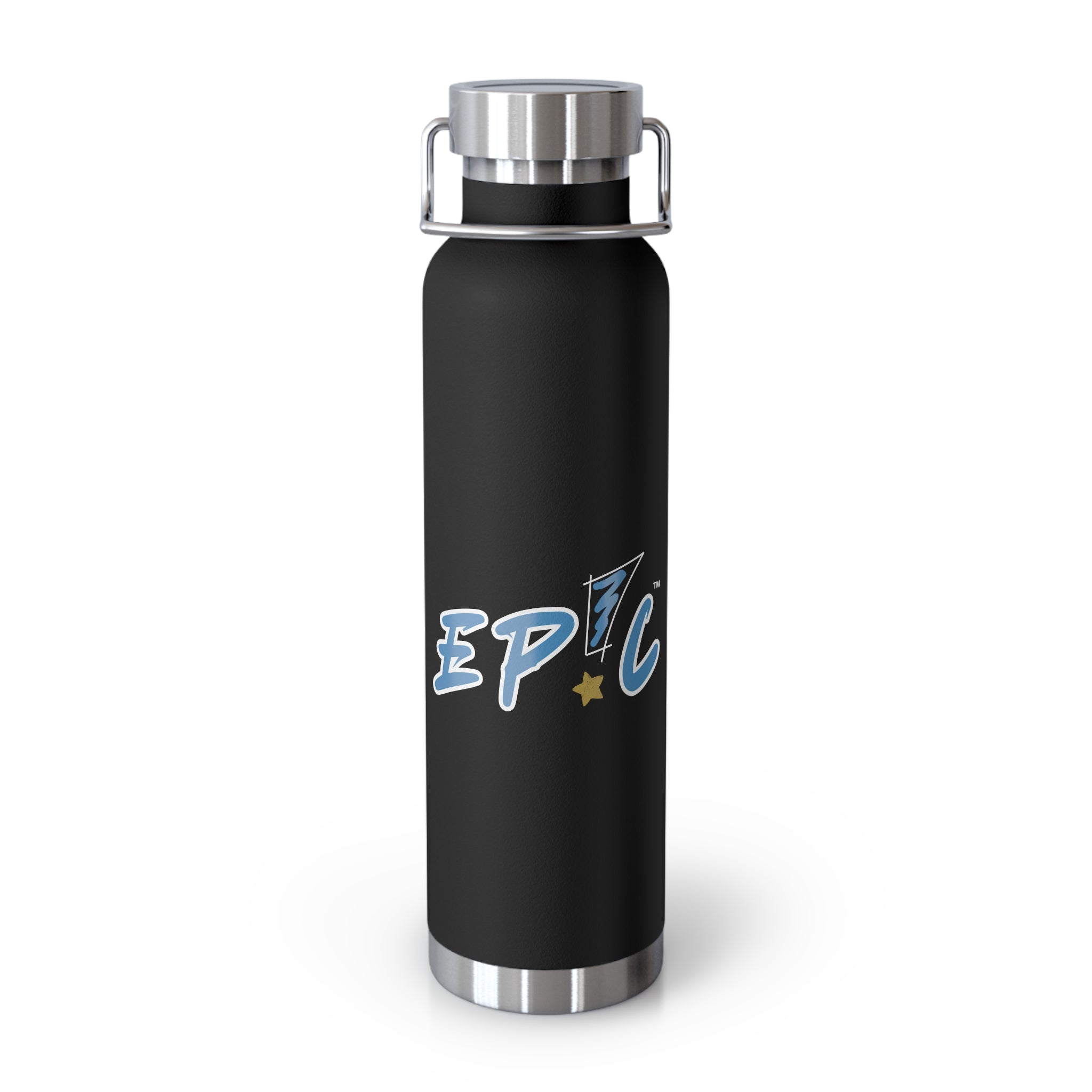 EP!C™ Copper Core Water Bottle - White Logo